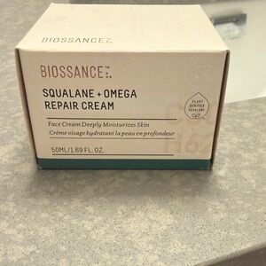 Brand new. Never opened! Biossance Squalane + Omega Repair Cream
